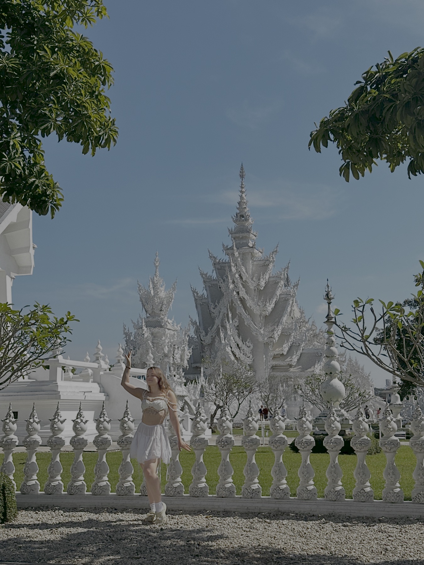 White temple travel photo